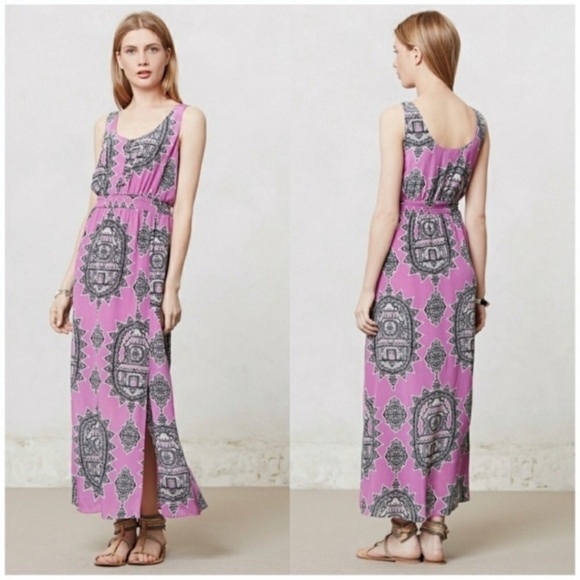 Maeve Anthropologie maxi sundress with pockets - Picture 1 of 7